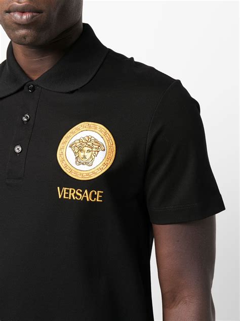 versace tricot homme|Versace polo shirts.